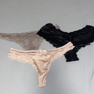 Victoria secret underwear set (3 pairs)